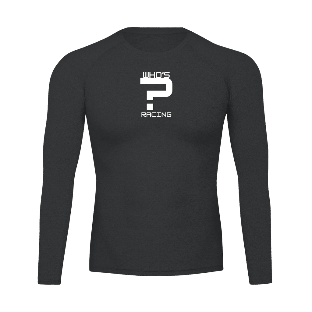 WHO'S RACING LONG SLEEVE COMPRESSION SHIRT