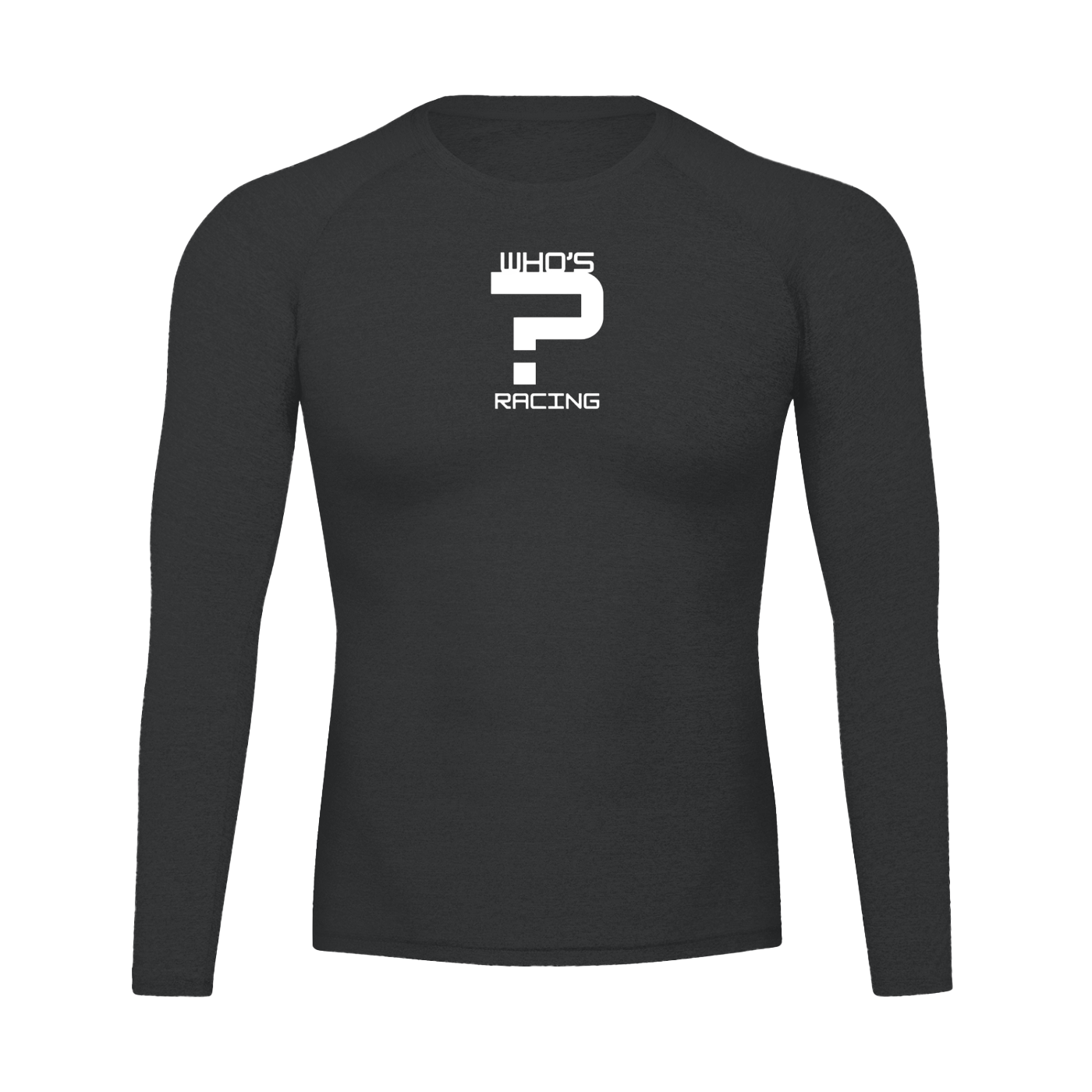 WHO'S RACING LONG SLEEVE COMPRESSION SHIRT