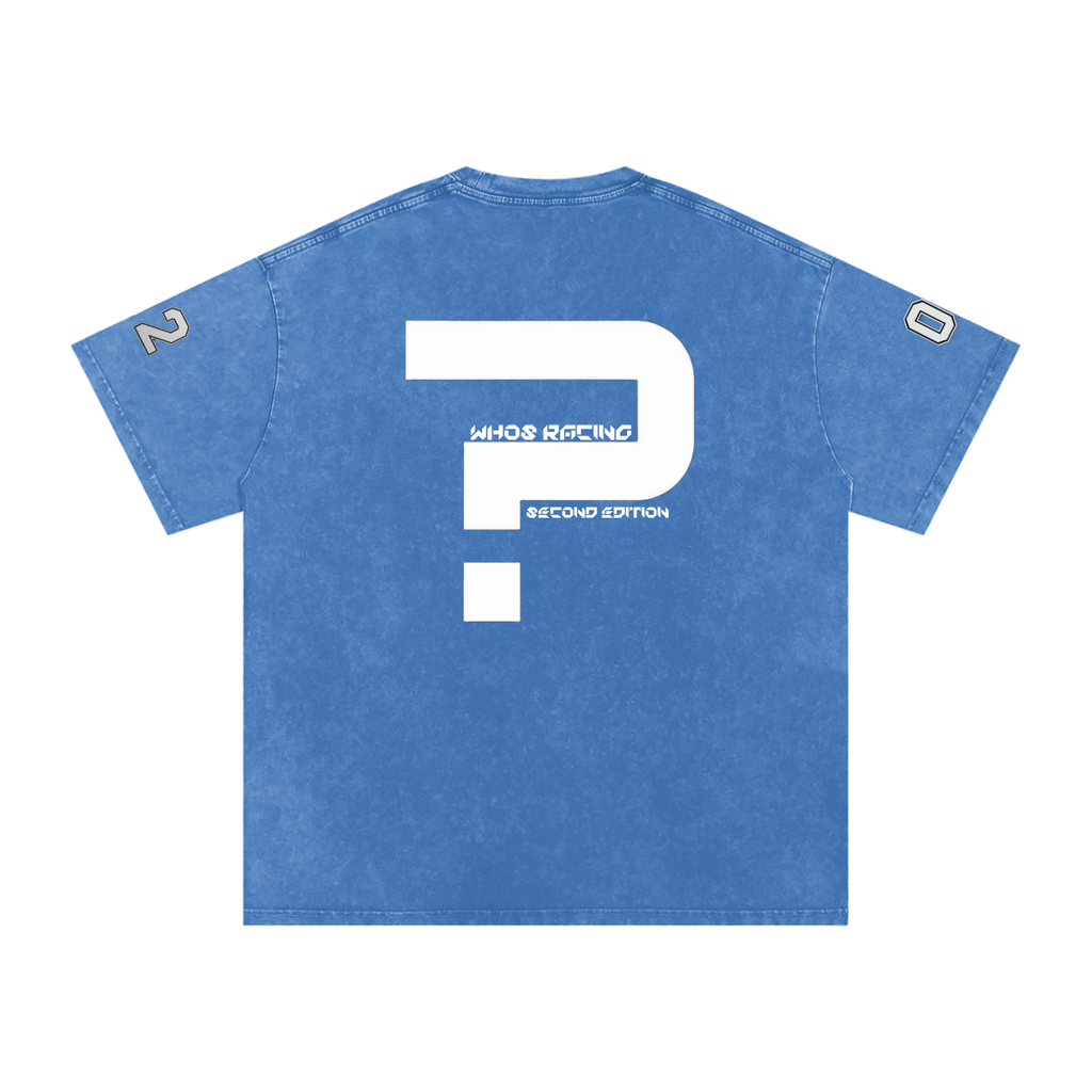 WHO'S RACING PAINT DRIP SHIRT
