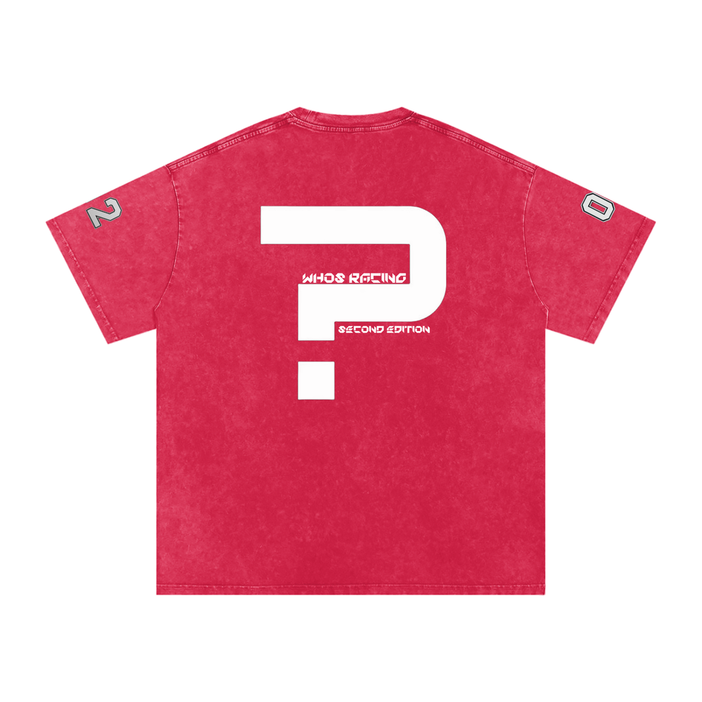 WHO'S RACING PAINT DRIP SHIRT
