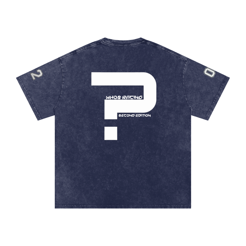 WHO'S RACING PAINT DRIP SHIRT