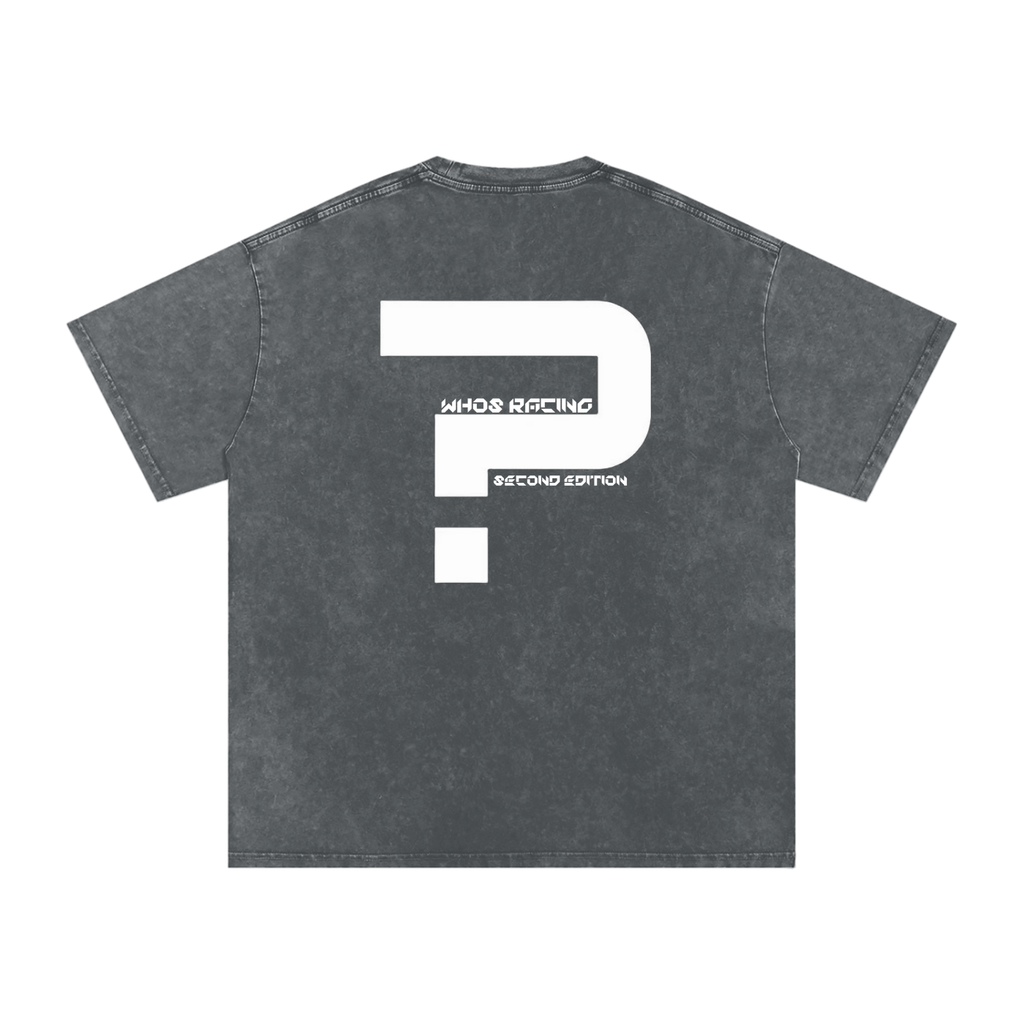 WHO'S RACING PAINT DRIP SHIRT