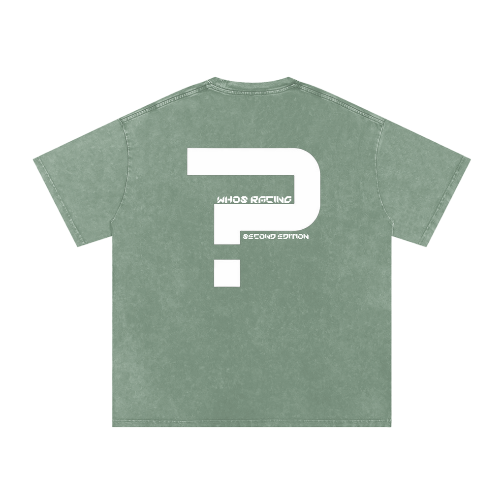 WHO'S RACING PAINT DRIP SHIRT