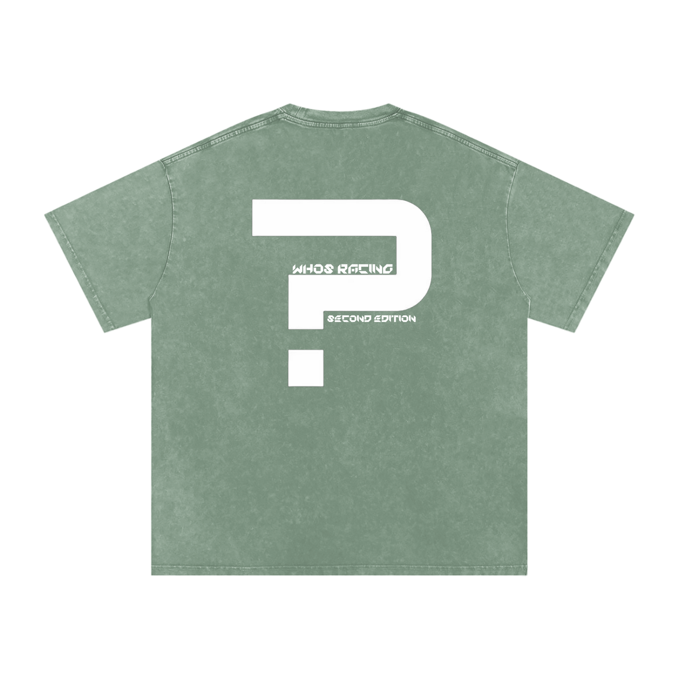 WHO'S RACING PAINT DRIP SHIRT