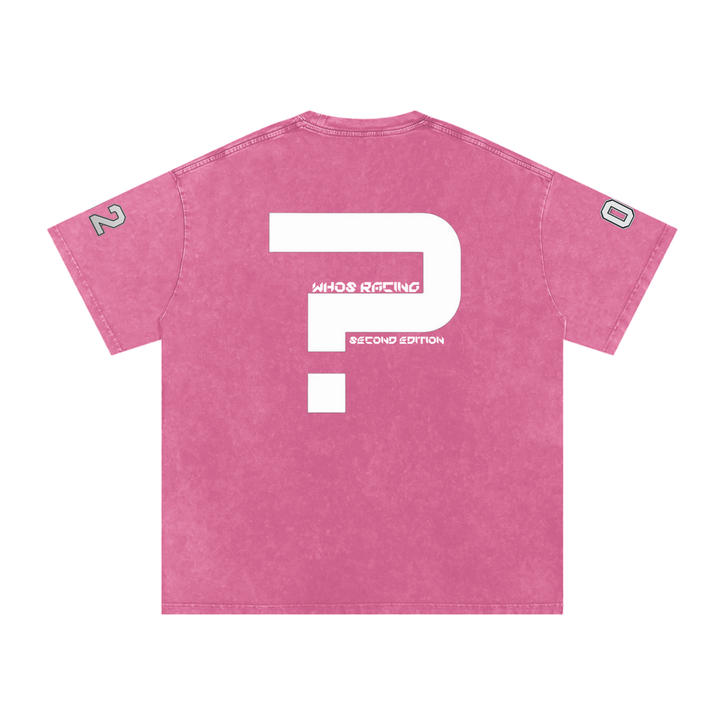 WHO'S RACING PAINT DRIP SHIRT