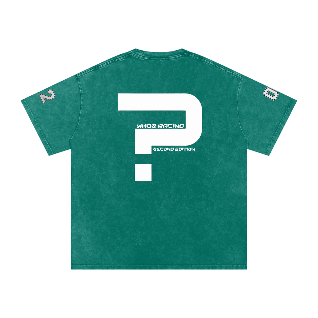 WHO'S RACING PAINT DRIP SHIRT