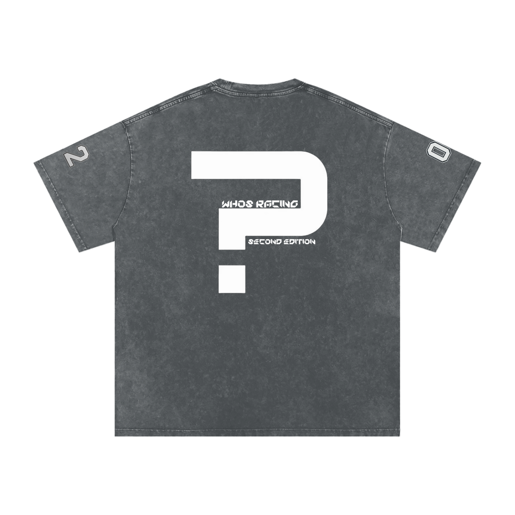 WHO'S RACING PAINT DRIP SHIRT