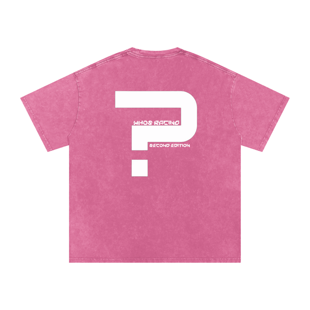 WHO'S RACING PAINT DRIP SHIRT