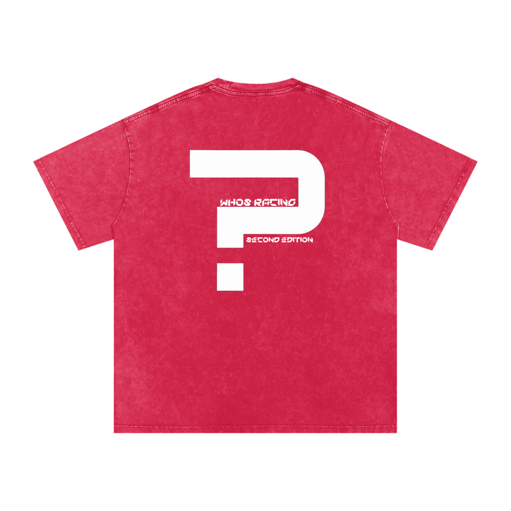 WHO'S RACING PAINT DRIP SHIRT