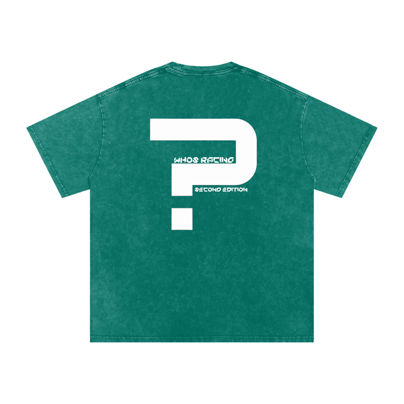WHO'S RACING PAINT DRIP SHIRT