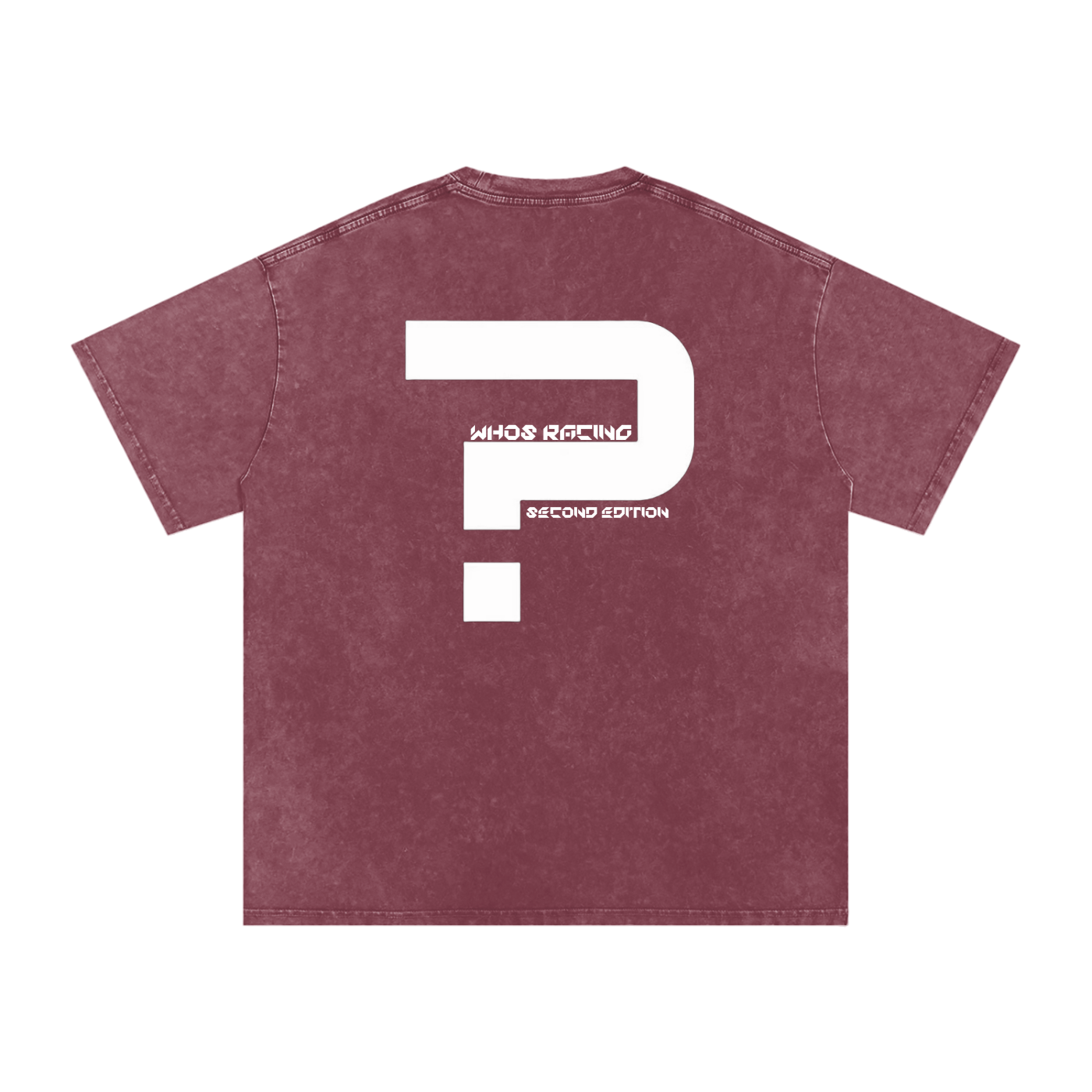 WHO'S RACING PAINT DRIP SHIRT