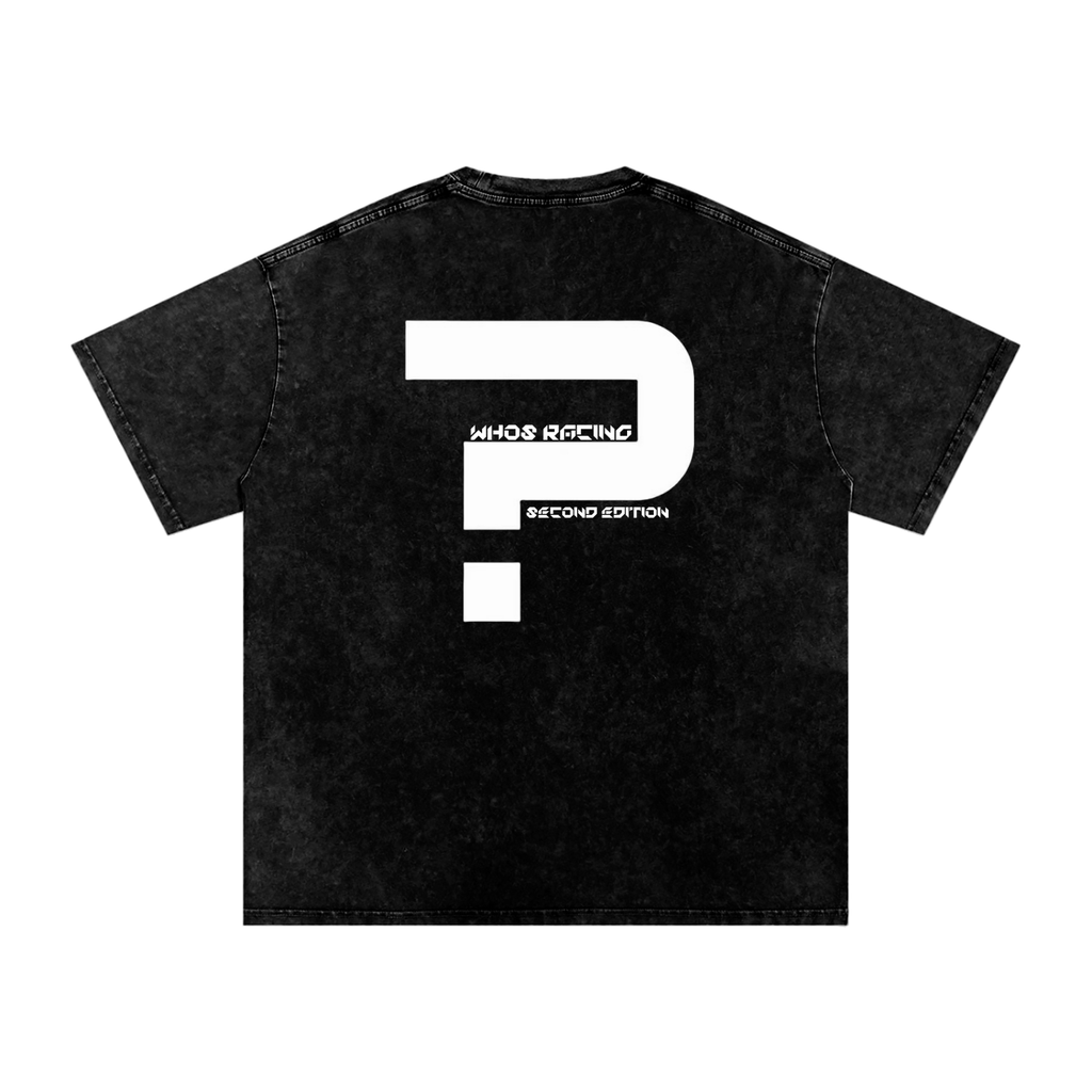 WHO'S RACING PAINT DRIP SHIRT