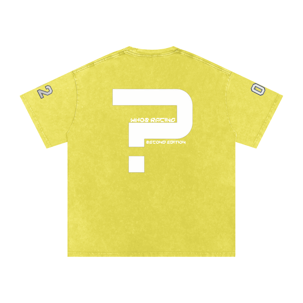 WHO'S RACING PAINT DRIP SHIRT