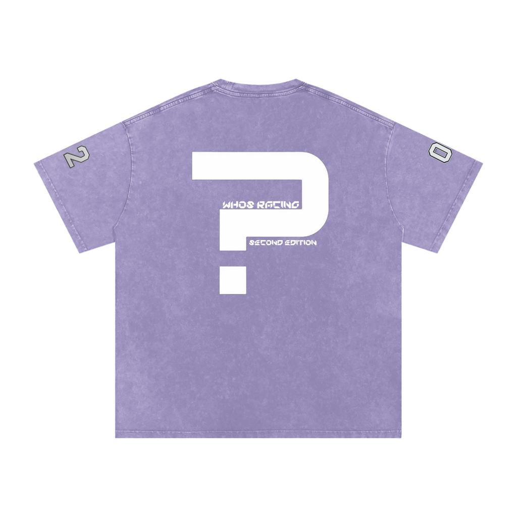 WHO'S RACING PAINT DRIP SHIRT