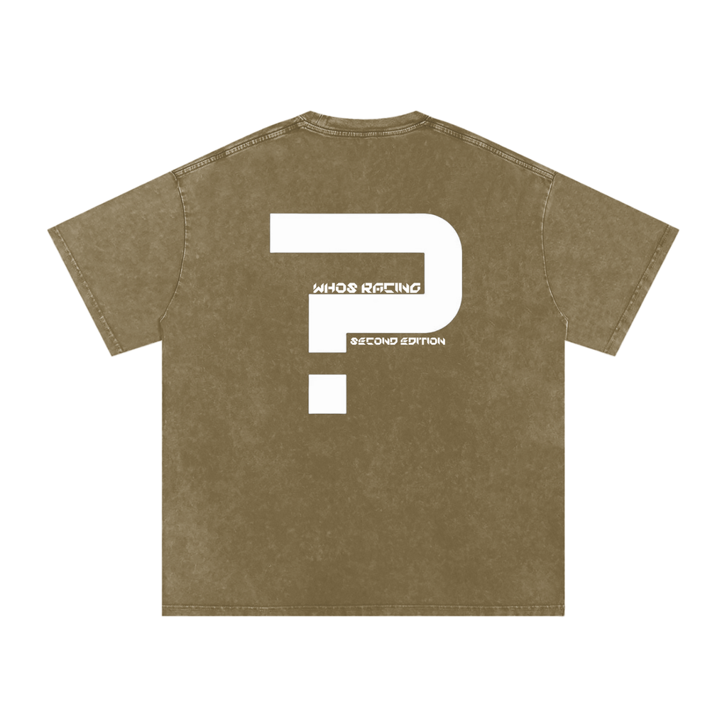 WHO'S RACING PAINT DRIP SHIRT
